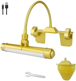 BIGMONAT Wireless Picture Light for Painting Rechargeable Battery Operat...