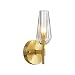 Produktbild Innen Landhaus Wandleuchte Auccy G9 Lampenschirm aus Glas Wandlampe für Nacht Schlafzimmer Flur Wohnzimmer Dekorative Beleuchtung Lampen