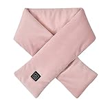 Generic Intelligenter Heizschal USB Elektrische Heizung Warmer Schal Nackenschutz Kalte Winterwärme Decke Schal (Pink, One Size)