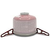 Magfeets Ultralight Fuel Canister Stabilizer Magnetic Gas Can Stand for Camping Stoves (Red)
