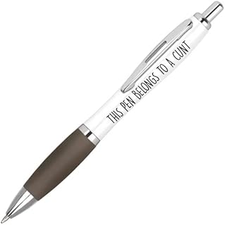Cheeky Chops Novelty Funny Pen office stationerY I just cunt spell (PEN02)