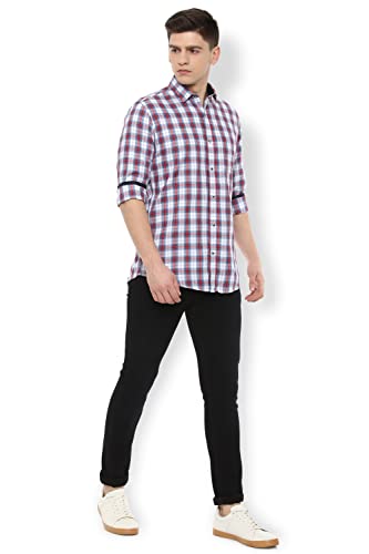 Image of Van Heusen Men's Checkered Regular Fit Shirt