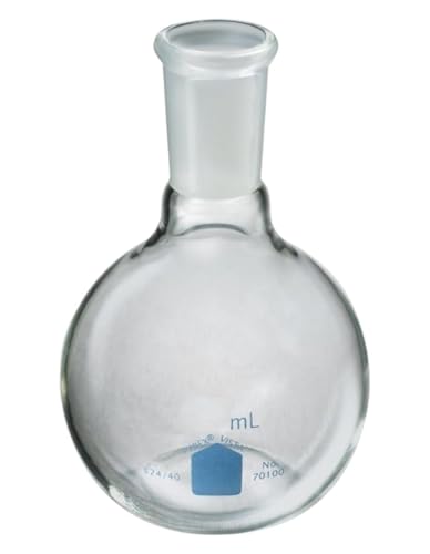 Bouteille d'ébullition PYREX Vista 70100-125 à fond plat 125 ml pour laboratoires