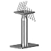 Produktbild Gartenwelt Riegelsberger Pfostenträger PRO höhenverstellbar 300-450 mm unsichtbare Verschraubung für Carport, Zäune