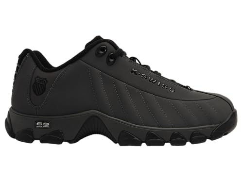 Image of K-Swiss Men's ST329 CMF Sneaker, Wide Tennis Walking Shoes Leather Upper
