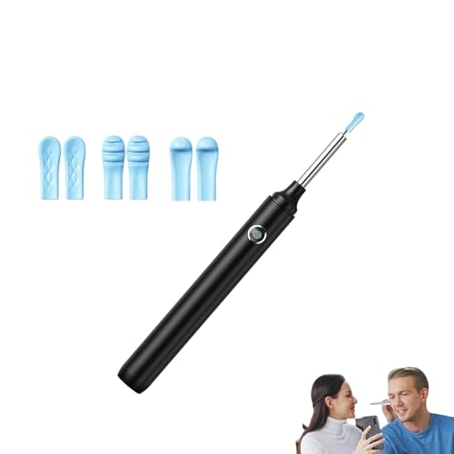 cuchara para limpiar oidos con camara,limpieza visual de oidos,earwax removal camera,sacar cera de los oidos,hd wifi otoscopio endoscopio de limpieza de oídos cámara,herramienta eliminar cera oídosBla