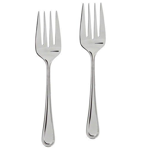SET OF TWO (2) - Elegant Regency Line Tabletop Flatware Serving Meat Fork