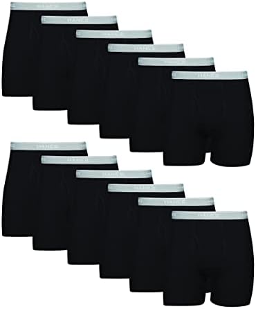 Hanes Men's Cool Dri Tagless Boxer Briefs With Comfort Flex Waistband, XL