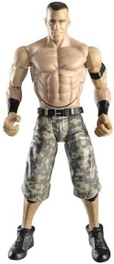 JOHN CENA - WWE Wrestling FlexForce Lightning with Hook Throwin Action Figure in CAMO SHORTS by Mattel