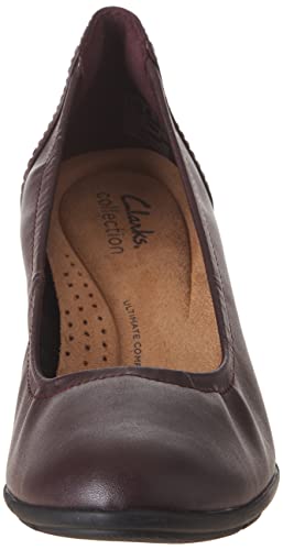 Image of Clarks Collection, Neiley Pearl Burgundy L 9.5W