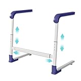 Glnnk Couch Stand Assist Aid for Elderly: Chair Lift Standing Assis Devices for Seniors Sit to Stand - Height & Width Adjustable Mobility Daily Living Aid Couch Cane Stand Up Assist (Blue)