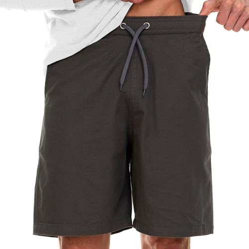 Wrangler Big and Tall Men's Twill Casual Shorts, Half-Elastic 9" Inseam - image 1