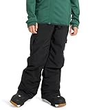 TECHNOLOGY Quiksilver Pantalon de Snow Porter Pant Garçon 8-16 Ans Noir 16