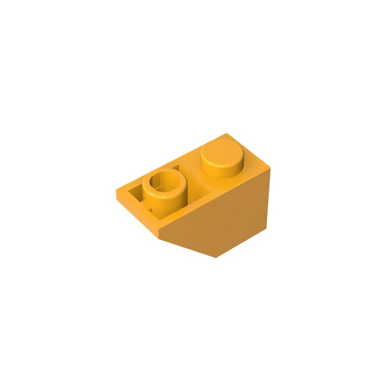 XYEIUGO 3665 Slope Brick 2x1 45° Reverse Sloped Brick, 50 PCS