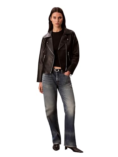 Calvin Klein Women's Classic Leather Jacket2