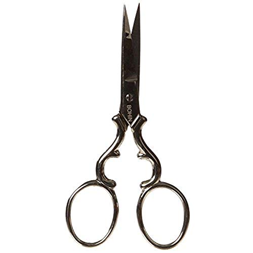 Bohin 3.5-Inch Chrome Heart Scissors