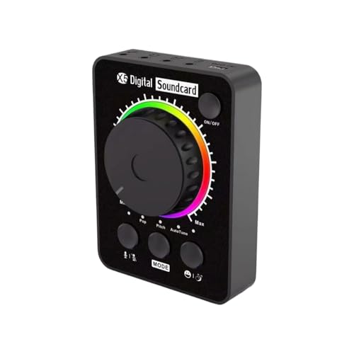 Sound Card - External Audio Interface Hub, Streaming Voice
