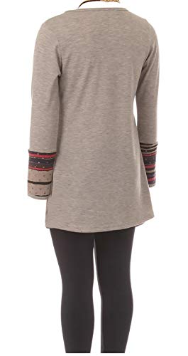 Image of 3 Pieces Top Legging Necklace Holiday Fall Winter Girls Pant Set 4-14