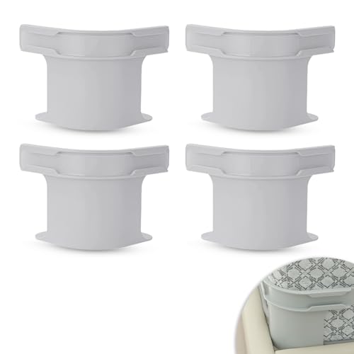 LCUHAVA Lot de 4 tendeurs de drap de lit avec bandes fixes - Maintient les draps fermes et tendus - Sangles adaptées à tous les lits - Plus de draps lâches...