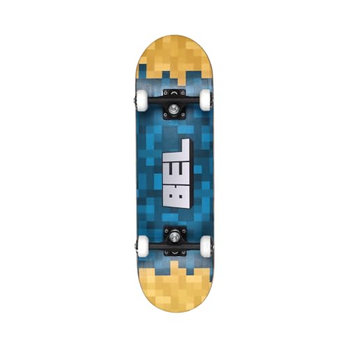Bel - Skateboard Radical Iniciante Games Pixel Azul