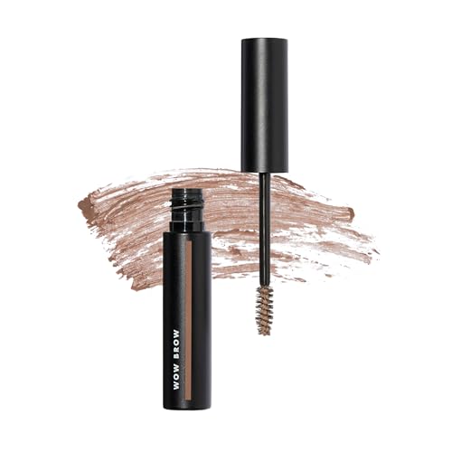 e.l.f. Wow Brow Gel, Volumizing, Buildable, Wax-Gel Hybrid, Creates Full, Voluminous-Looking Brows, Locks Brow Hairs In Place, Taupe
