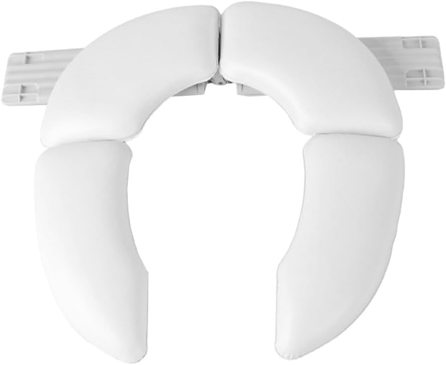 Vaguelly Portable Potty Training Seat for Toddlers Folding Travel Toddler Toilet Training Seat Pad Non-slip Reusable Toilet Seat Covers Liner for Baby Kids
