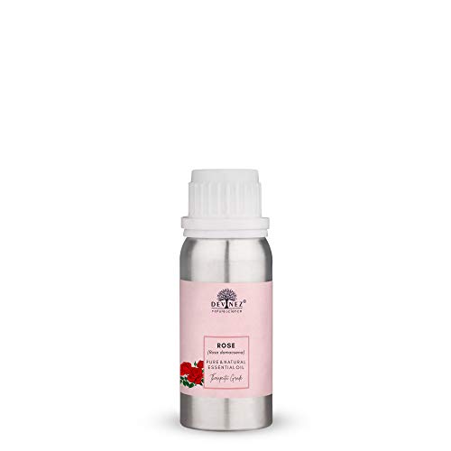 Devinez Rose Essential Oil, 100% Pure, Natural & Undiluted, 500ml for skin care, Acne, improves skin health, prevents aging, hair care