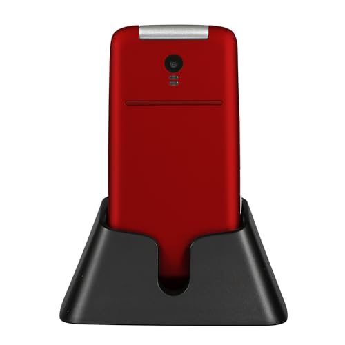 artfone G3 Red - VoLTE Flip Cell Phone for...