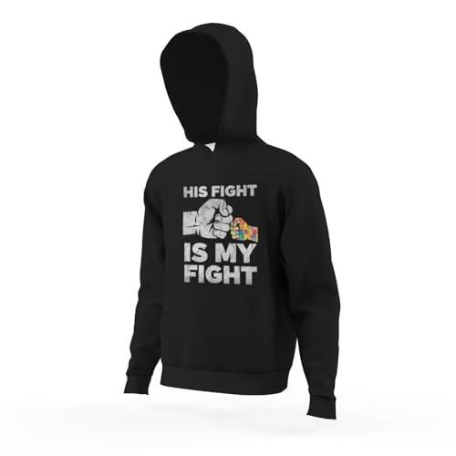 Kids Autism Awareness Mom Dad Parents Autistic Kids Awareness Boys Girls Lightweight Kangaroo Pocket Hoodies4