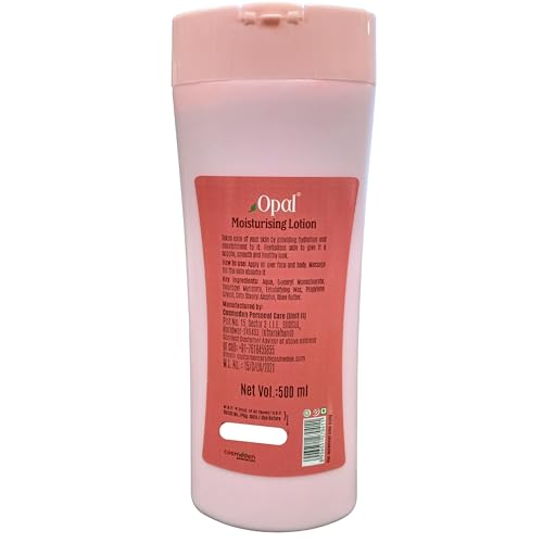Image of OPAL Moisturising Body Lotion For Dry Skin | Fast Absorbing & Winter Body Milk Lotion | Nourishing Body Lotion For Women & Men All Skin Types- 500ml