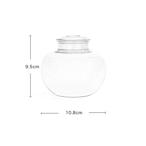 Gaofao Calrm For Ashes Cremation Cylinder Ash Adult Children Pet Burial Ceramic Home Grave Memorial Cremation Brown Black Spiral Pattern Cover Good Seal Calrm (Color : 1Brown) #TOP1