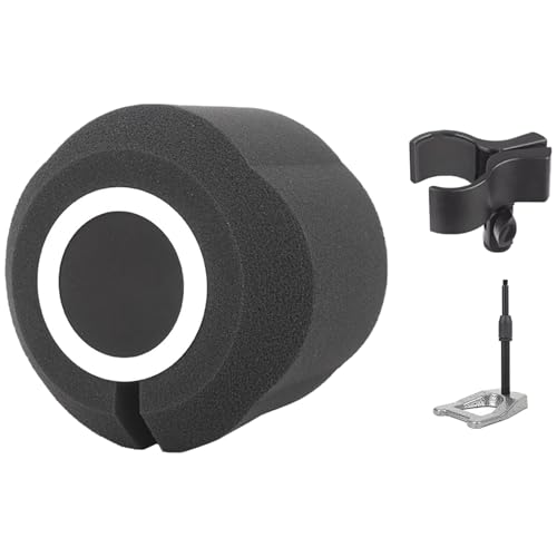 Manchon coupe-vent pour microphone accessoire de protection acoustique voix - 4