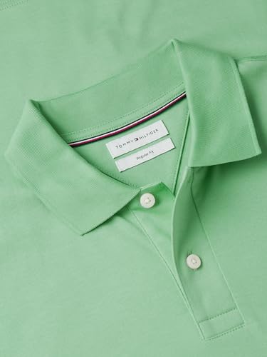 Image of Tommy Hilfiger Mens Short Sleeve Casual Polo Shirts in Regular Fit with Liquid Cotton