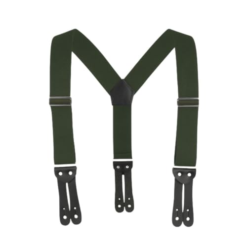 Welch Work Suspenders, 2 Inch Webbing, Y-back Style, Made in USA