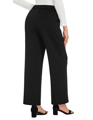 GRACE KARIN Wide Leg Pants for Women Summer Fall 2025 Sweatpants Slacks Work Trousers Pants Business Casual Outfits4