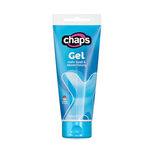 Chaps Gel – Gleitgel Wasserbasis 200 ml für mehr Abwechslung & Spaß, farb- und geruchloses Gleitgel – dermatologisch getestet, Made in Germany