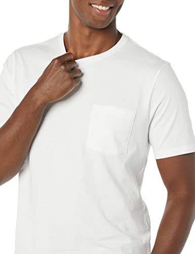 Image of Amazon Essentials Men's Short-Sleeve Crewneck Pocket T-Shirts