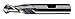 Cleveland C42650 HGC-2B Cobalt Single End 2-Flute Center Cutting Ball Nose Finisher End Mill