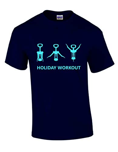 Preisvergleich Produktbild Holiday Workout Korkenzieher T-Shirt (XXXL)