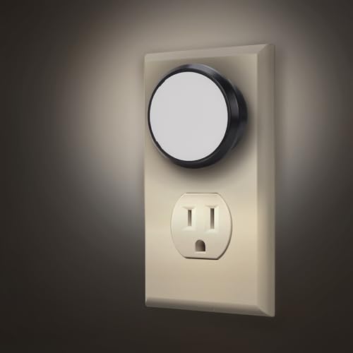 Night Light, Night Lights Plug into Wall with Dusk-to-Dawn Sensor, Soft Daylight 5000K,Compact Design for Bedroom, Hallway, Bathroom, Kids Room, 2-Pack