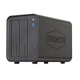 TERRAMASTER NASキット 2ベイ F2-425 デスクトップ Intel N5095 クアッドコアCPU 4GB DDR4 RAM、2.5GbE、USBポート 2 * 10Gbps 1 * 5Gbps、個人、ホーム向けネットワークストレージ「HDD付属なし」