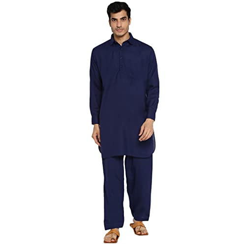 Image of Royal Kurta Men's Cotton Pathani Suit
