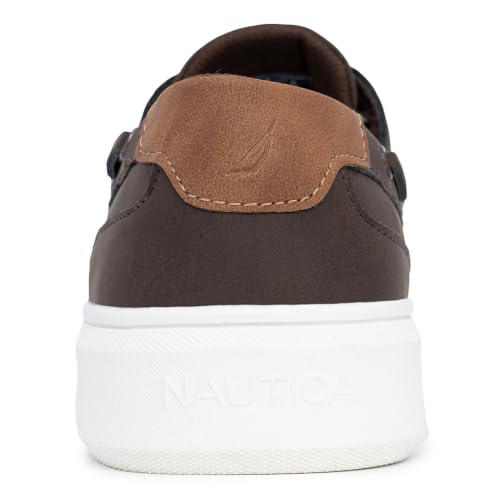 Image of NAUTICA Men's Lace-Up Boat Shoe Casual Loafers Comfort Sneaker - Walking Moccasin