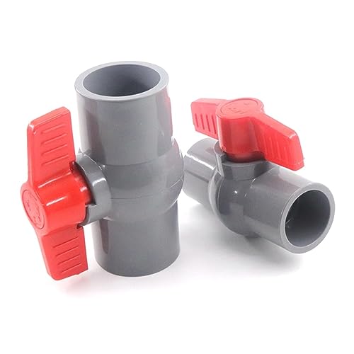 Vanne de régulation PVC gris contre la corrosion des eaux d'aquarium - 6