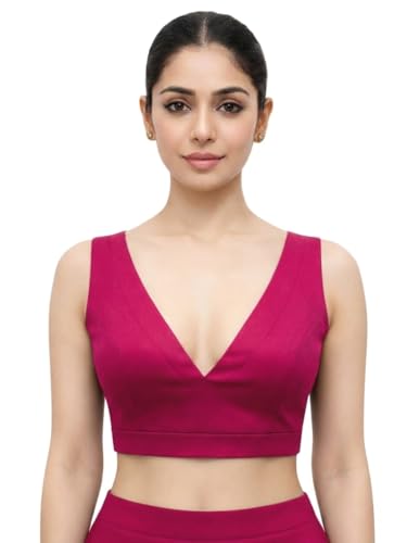 Image of Thevasa Women's Divine Depth Sleeveless Blouse