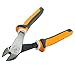 Klein Tools 200048EINS Pliers, Insulated Diagonal Cutting Pliers with Angled Head and 1000V Rated Insulated Grips, 8-Inch