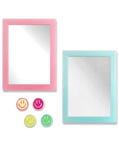 Image of Mymazn Locker Accessories Kit with Magnetic Locker Mirror 2 Packs
