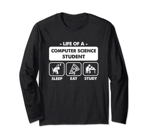 Camisa estudiante de informática | Computación Mayor Manga Larga