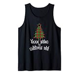 Meciéndose alrededor del árbol de Navidad Navidad familiar Camiseta sin Mangas