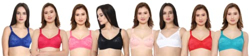 Image of Women Net Non-Padded Wire Free Regular Bra